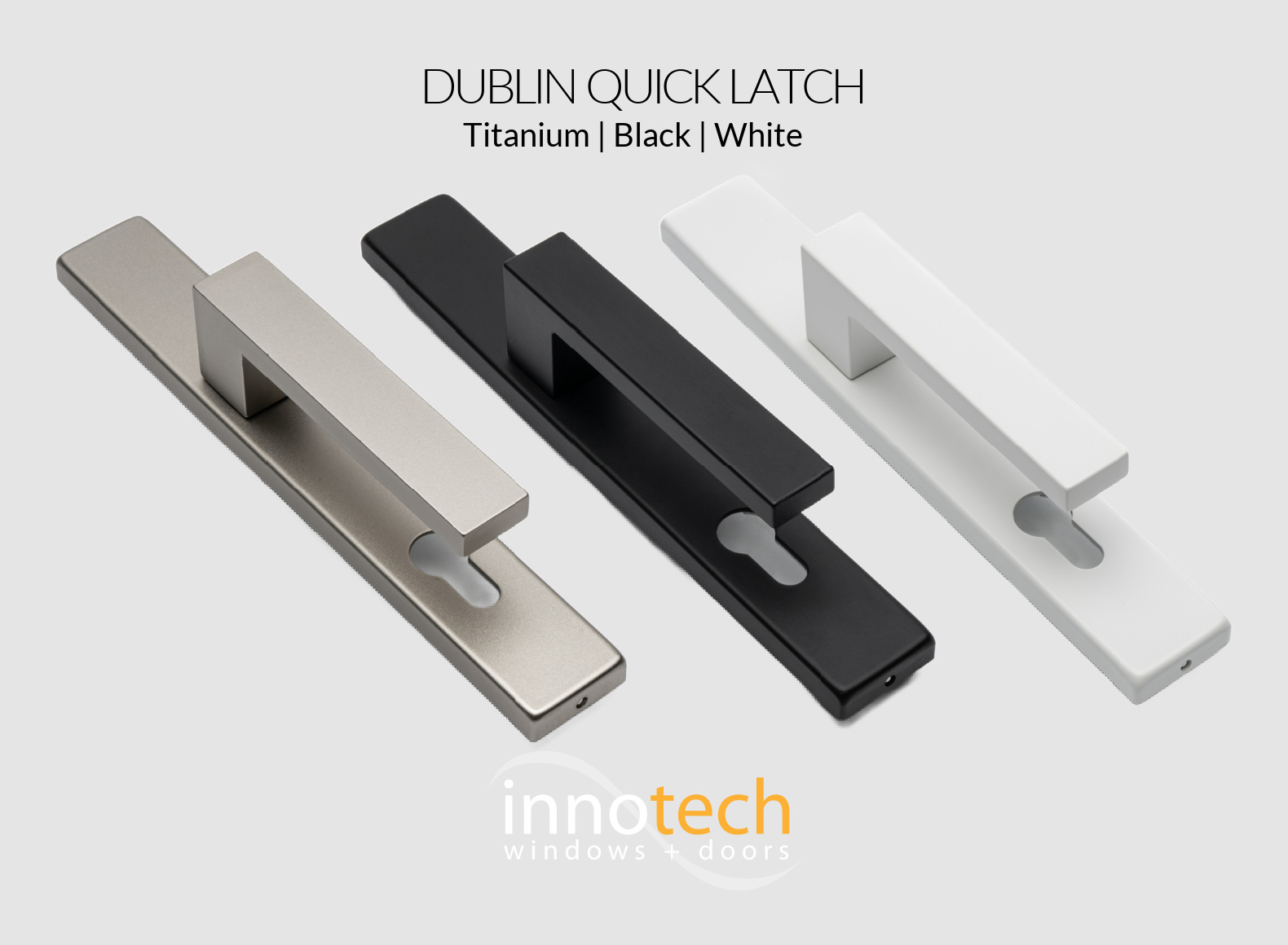 Dublin Quick Latch entry-door handle